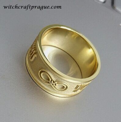 Witchcraft love spell ring amulet