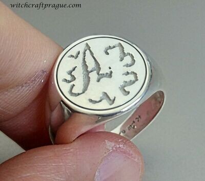 Witchcraft amulet ring for winning the lottery