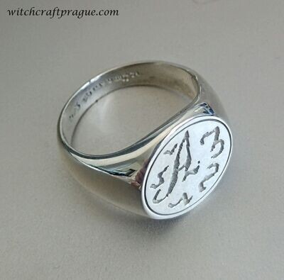 Witchcraft amulet ring for winning the lottery