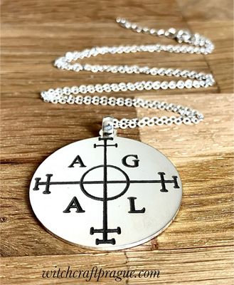 John Dee AGLA talisman necklace, enochian magic, angelic spell