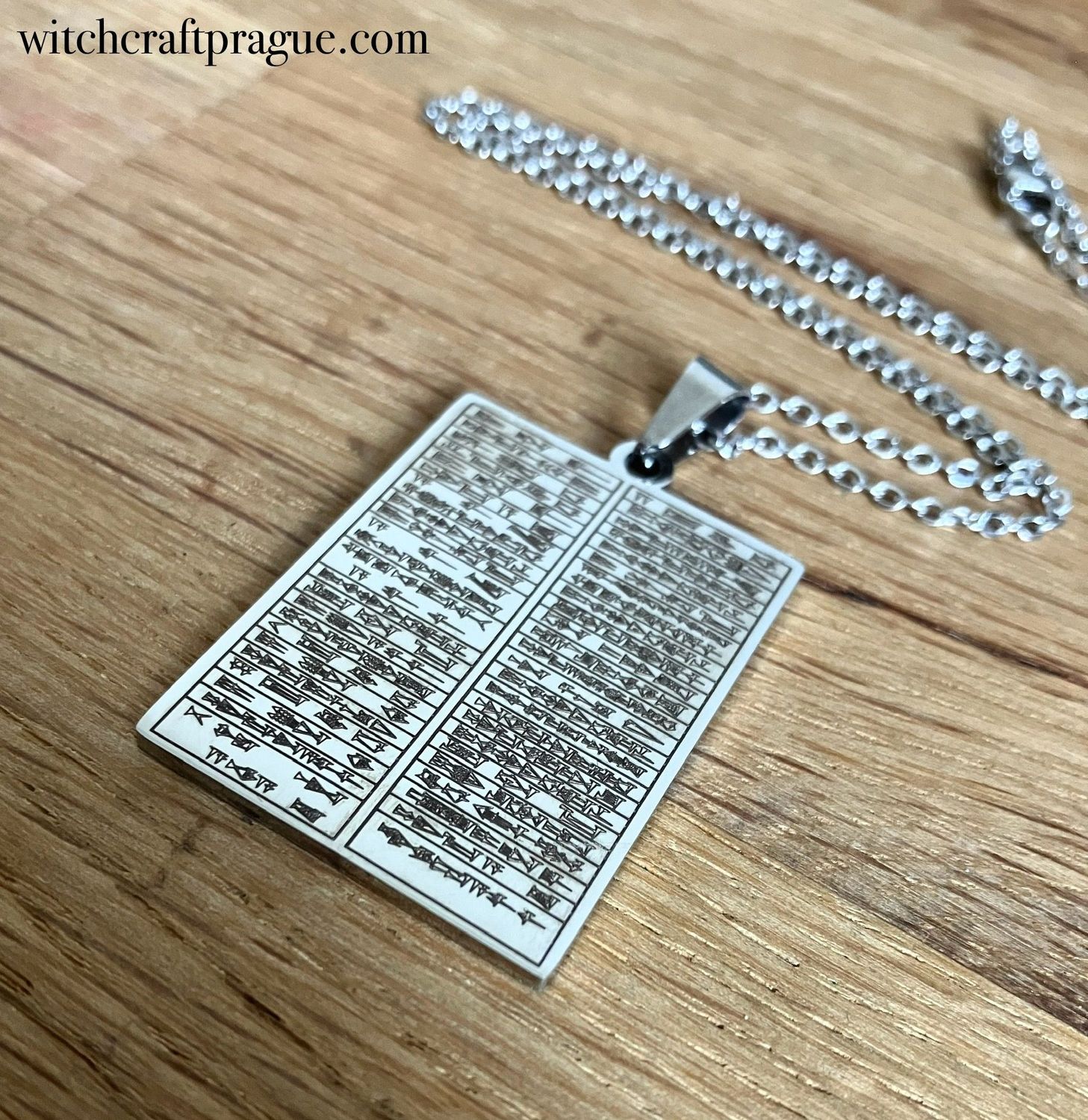 The code of Hammurabi necklace amulet