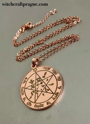 Seal of Solomon Second Pentacle of Venus love necklace