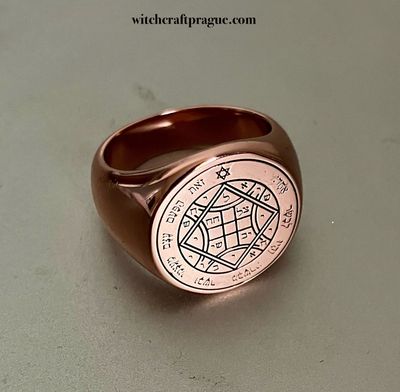 Fourth Pentacle of Venus copper ring