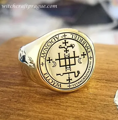Archangel Gabriel sigil ring witchcraft amulet