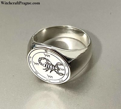Fifth Pentacle of Mars ring seal of Solomon