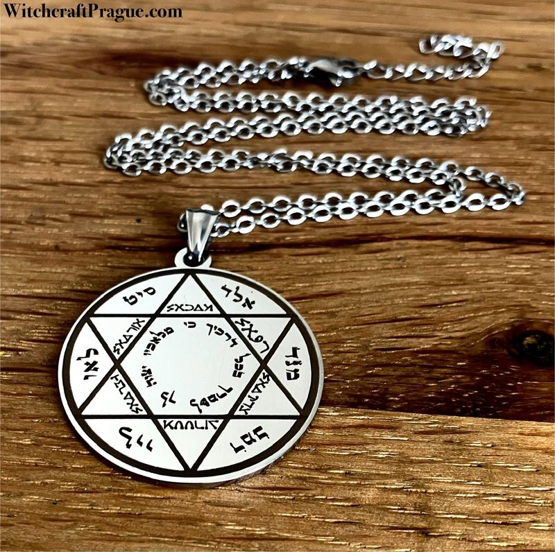 Names of God success and protection amulet