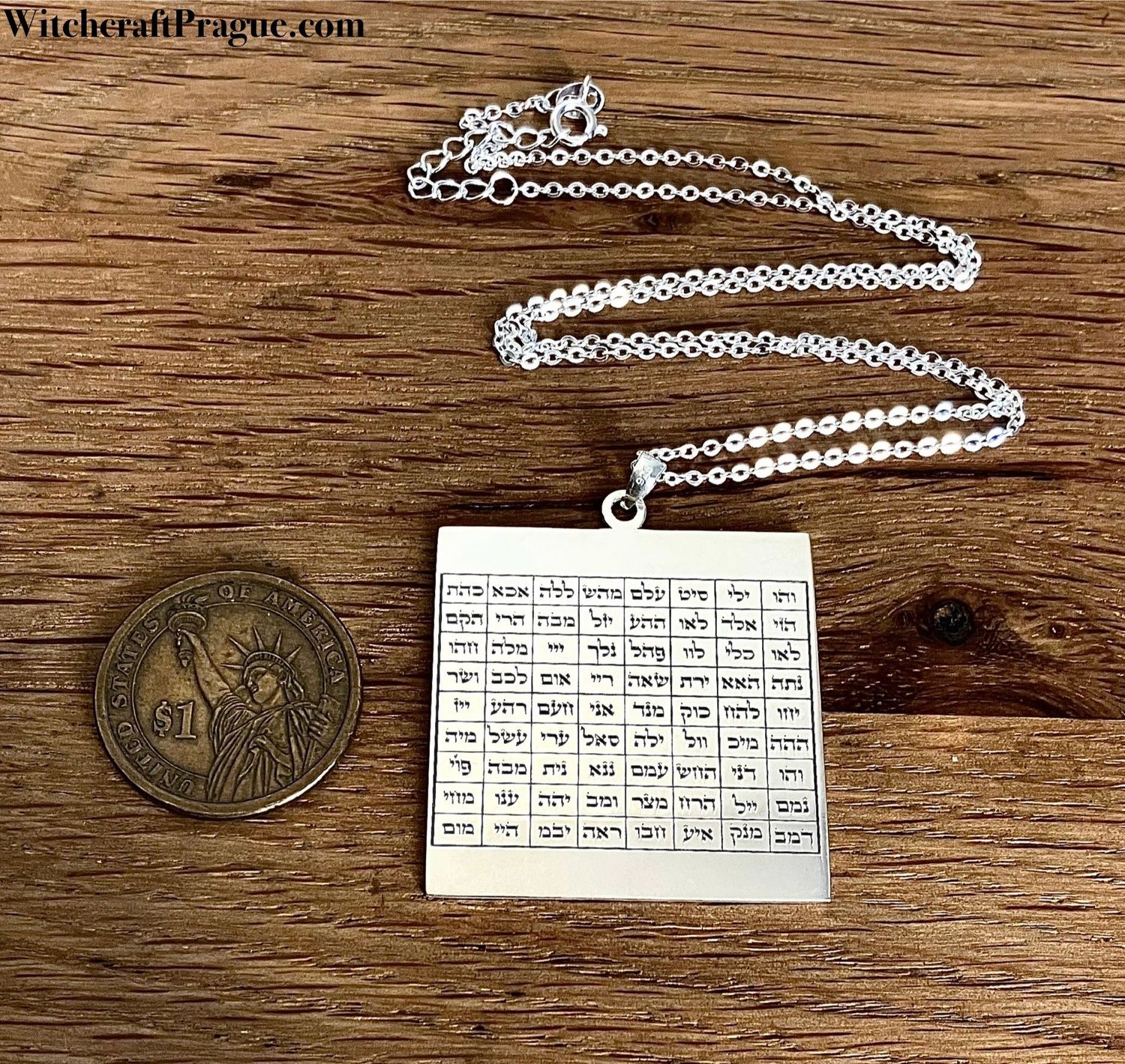 The 72 names of God talisman