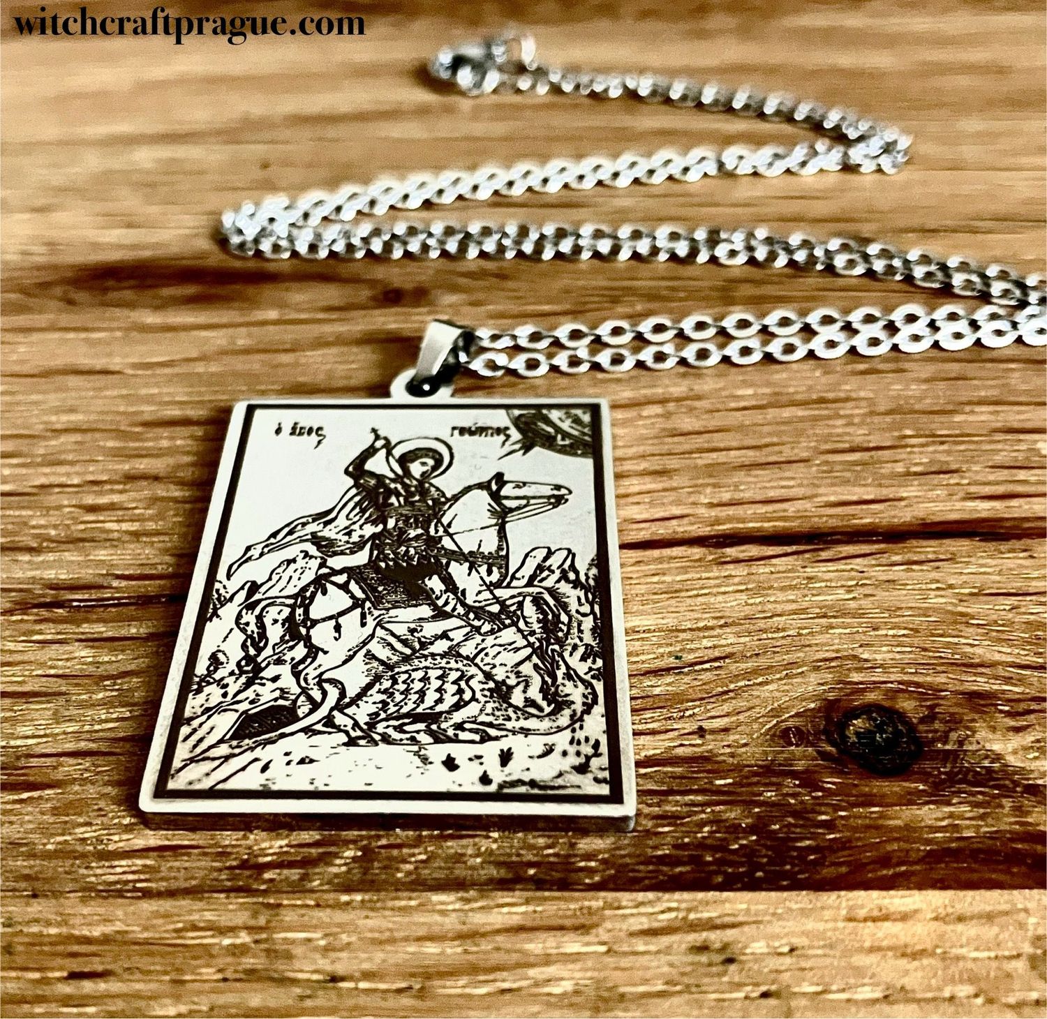 Saint George protection amulet
