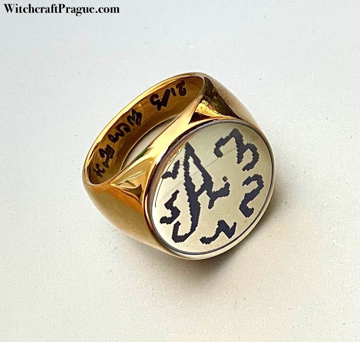 Witchcraft amulet ring for winning the lottery