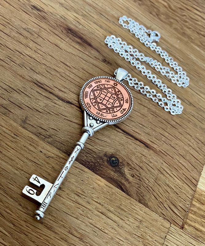 Forth pentacle of Venus love talisman