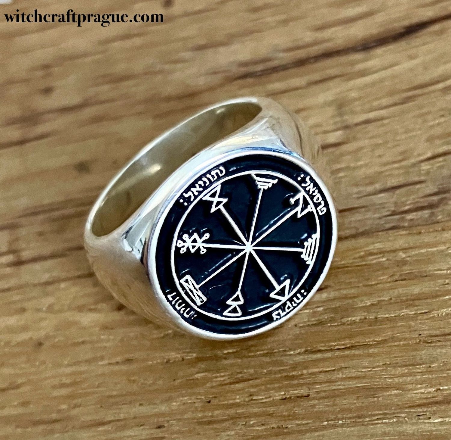 First Pentacle of Jupiter Ring - wealth talisman