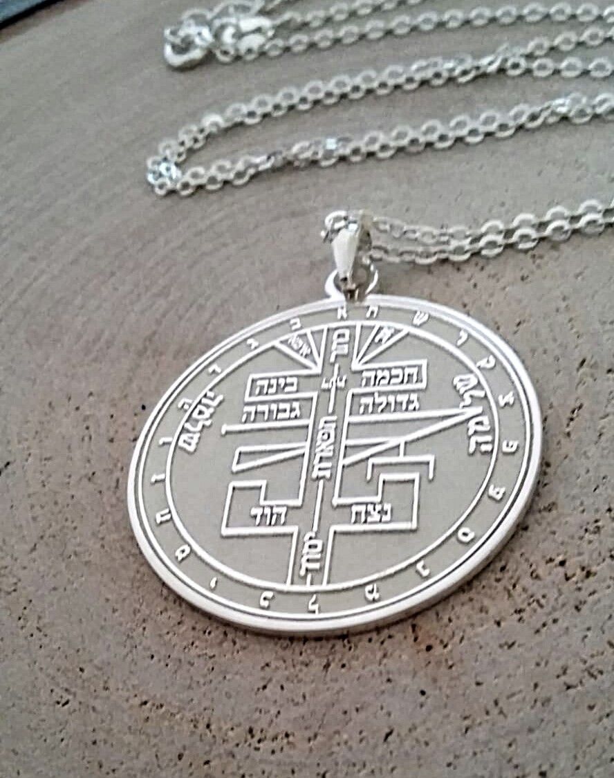 Custom Alchemy seal necklace amulet witchcraft talisman