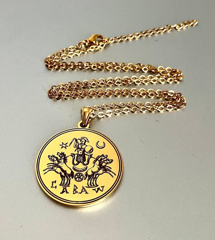 Abraxas Talisman Necklace Gnostic Protection