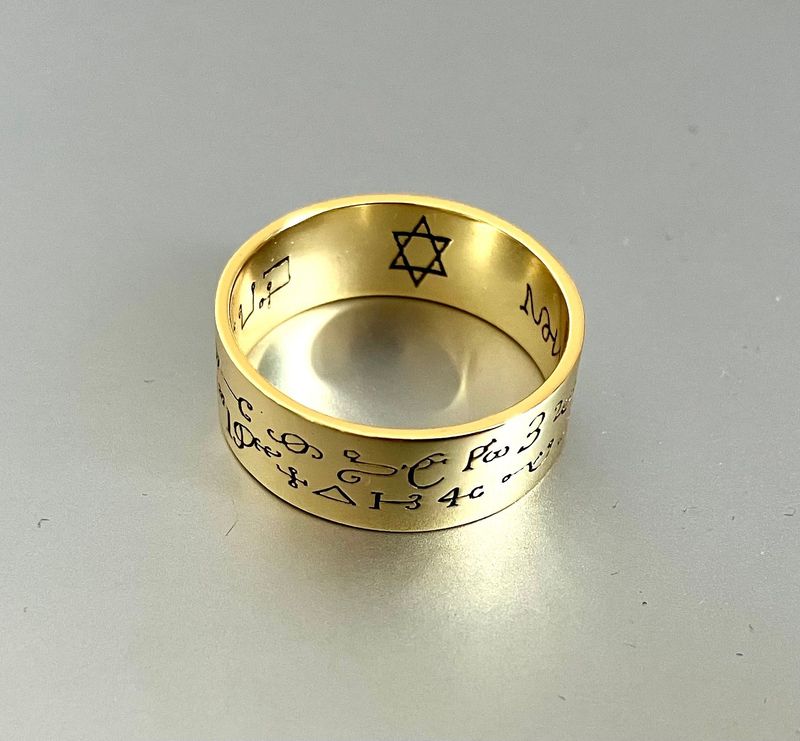Solomon crown magic ring