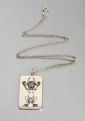 Codex Gigas the Devil necklace