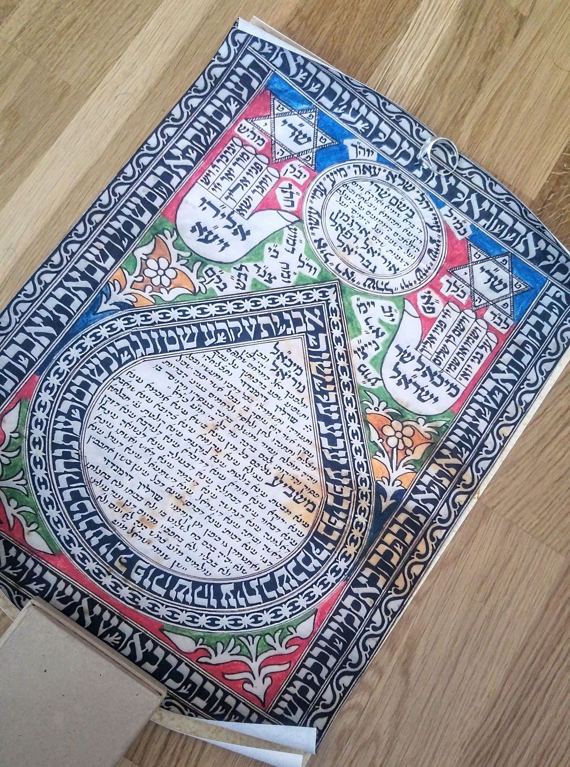 Custom witchcraft home amulet, Material: Canvas