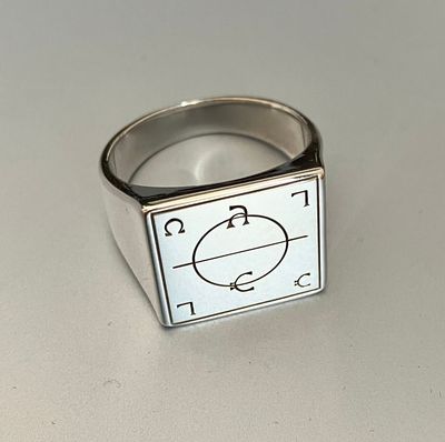 John Dee Enochian PELE ring