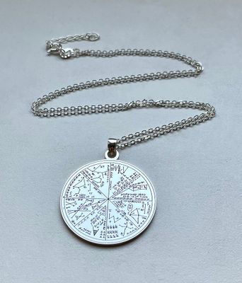 The Sumerian star map necklace planetary witchcraft amulet