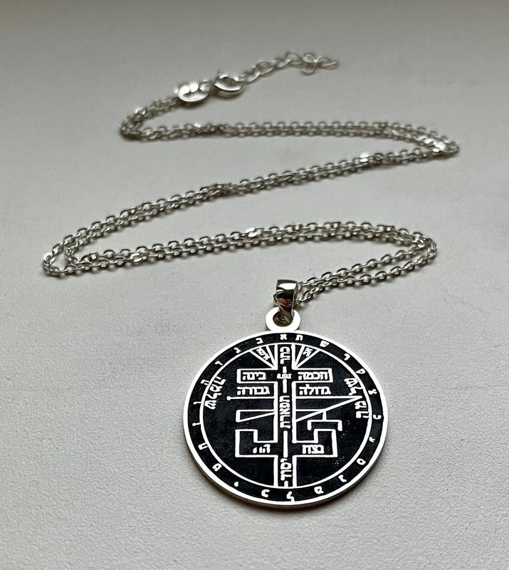 Custom Alchemy seal necklace amulet witchcraft talisman