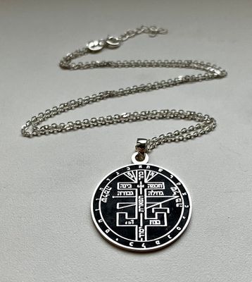 Custom Alchemy seal necklace amulet witchcraft talisman