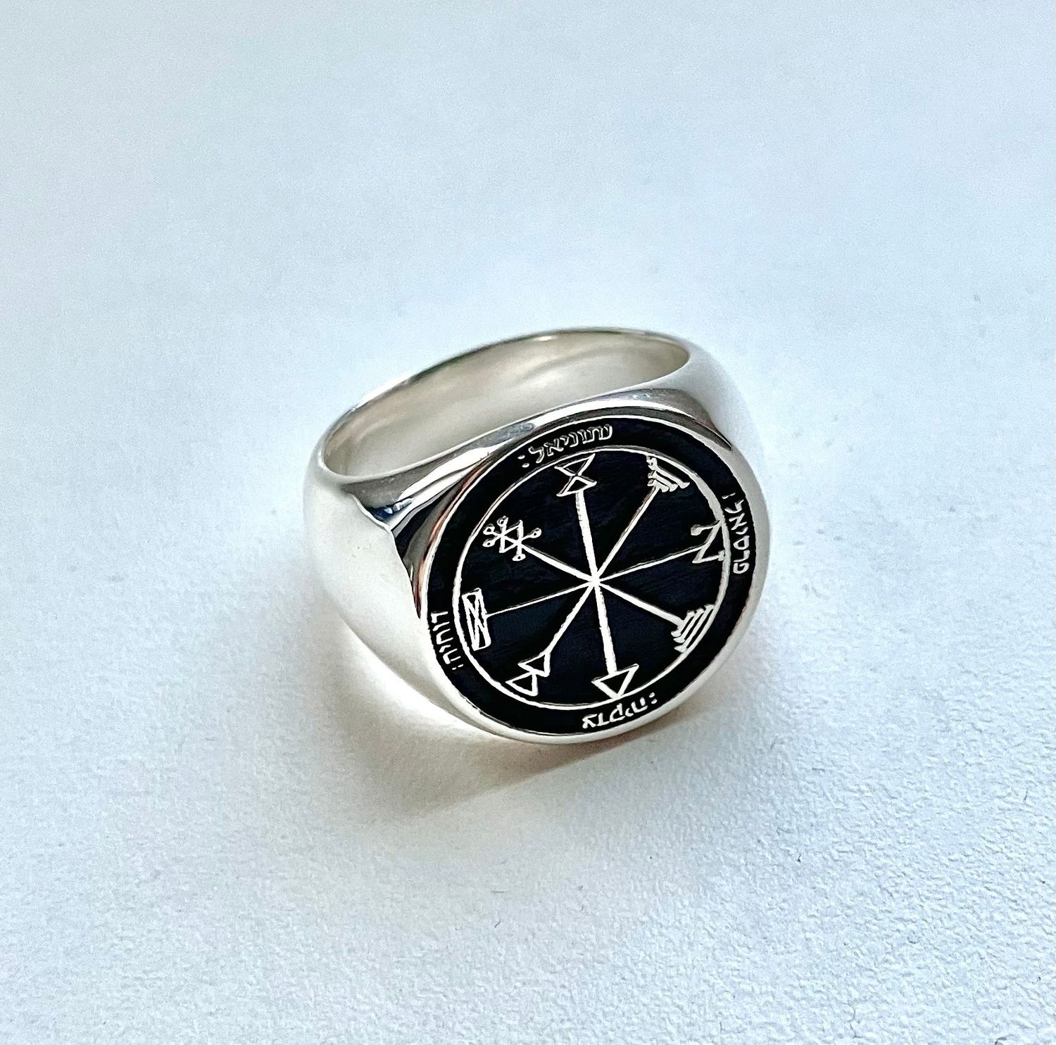 First Pentacle of Jupiter Ring - wealth talisman