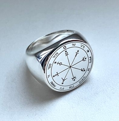 Jupiter wealth ring amulet