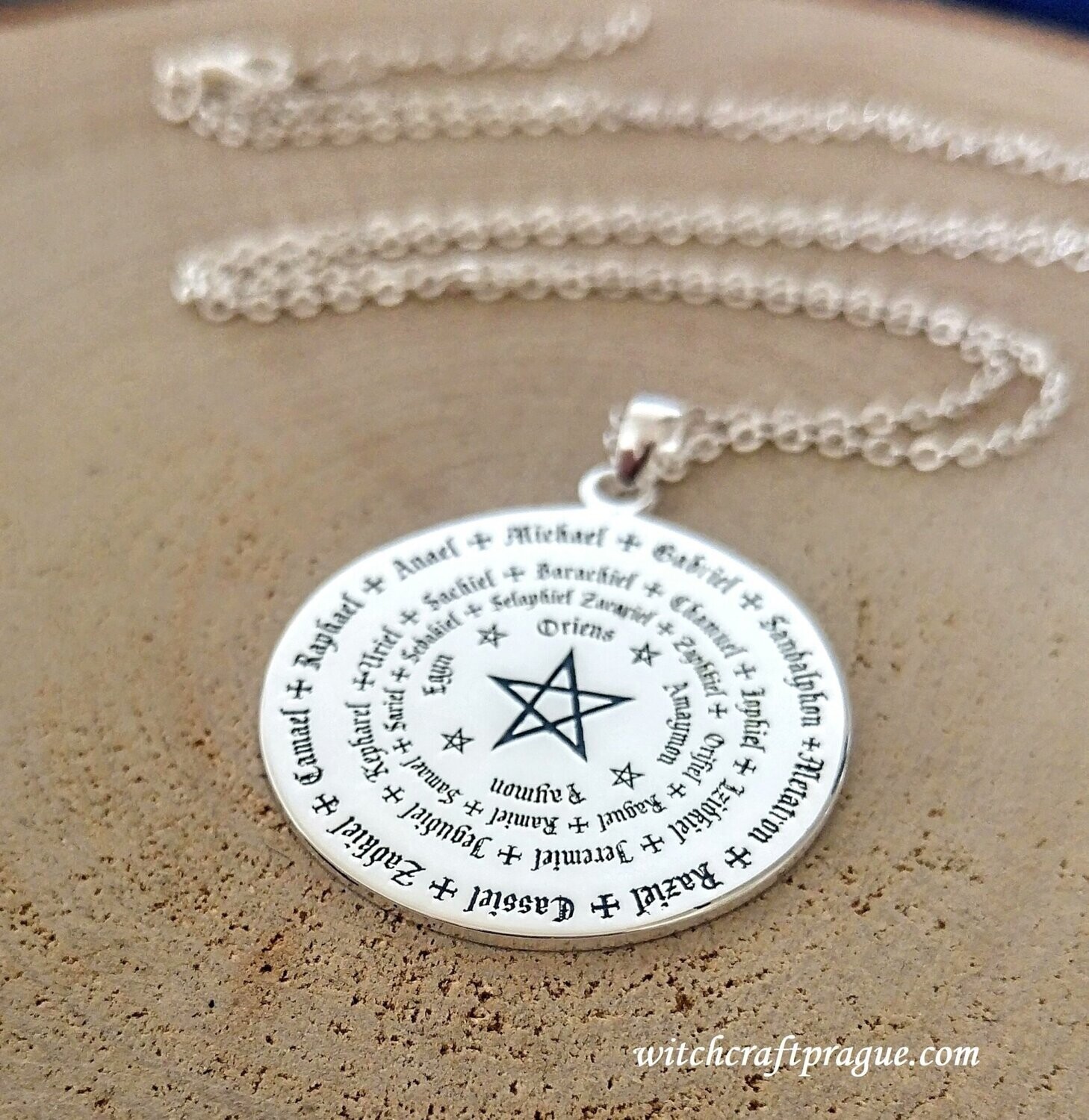 Archangels amulet for protection and success Archangels amulet for protection and success, Material: 925 Silver