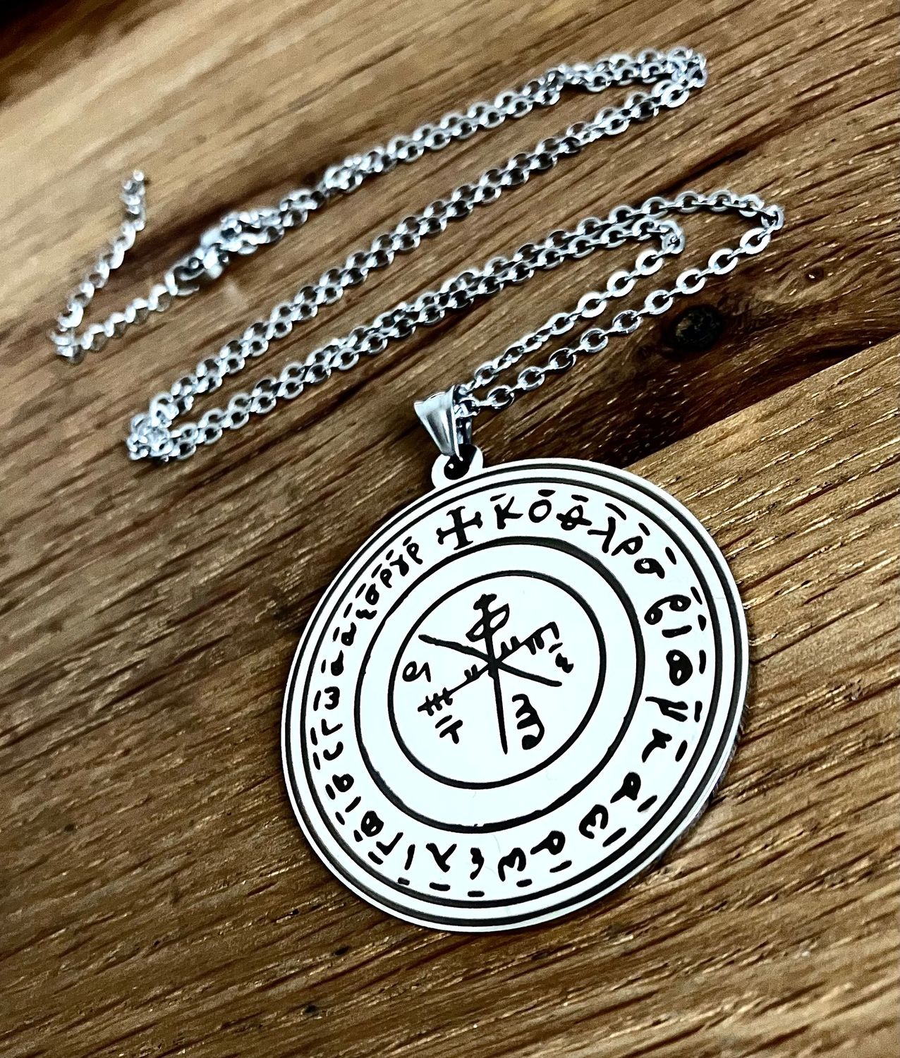 Custom talisman necklace