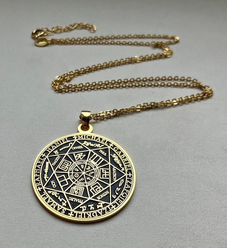 Witchcraft archangels seal amulet Witchcraft archangels seal amulet