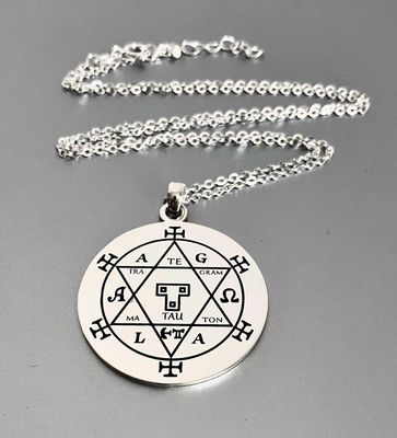 Goetia Hexagram of Solomon necklace
