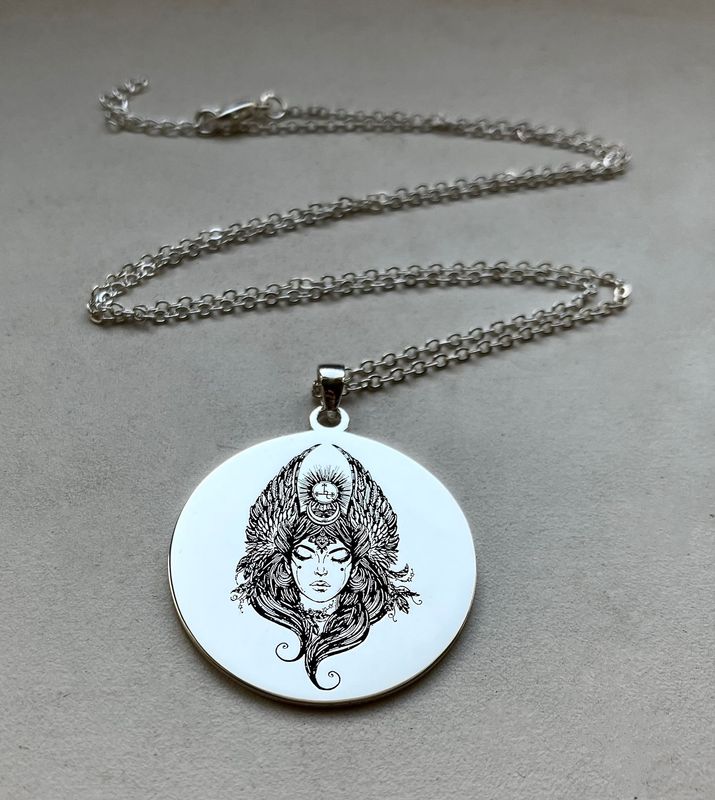 Lilith image necklace Lilith image necklace