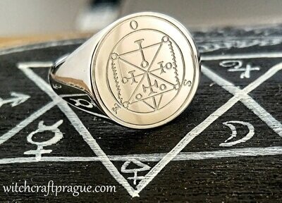 witchcraft Goetia Ose seal ring amulet demon sigil witchcraft Goetia Ose seal ring amulet demon sigil