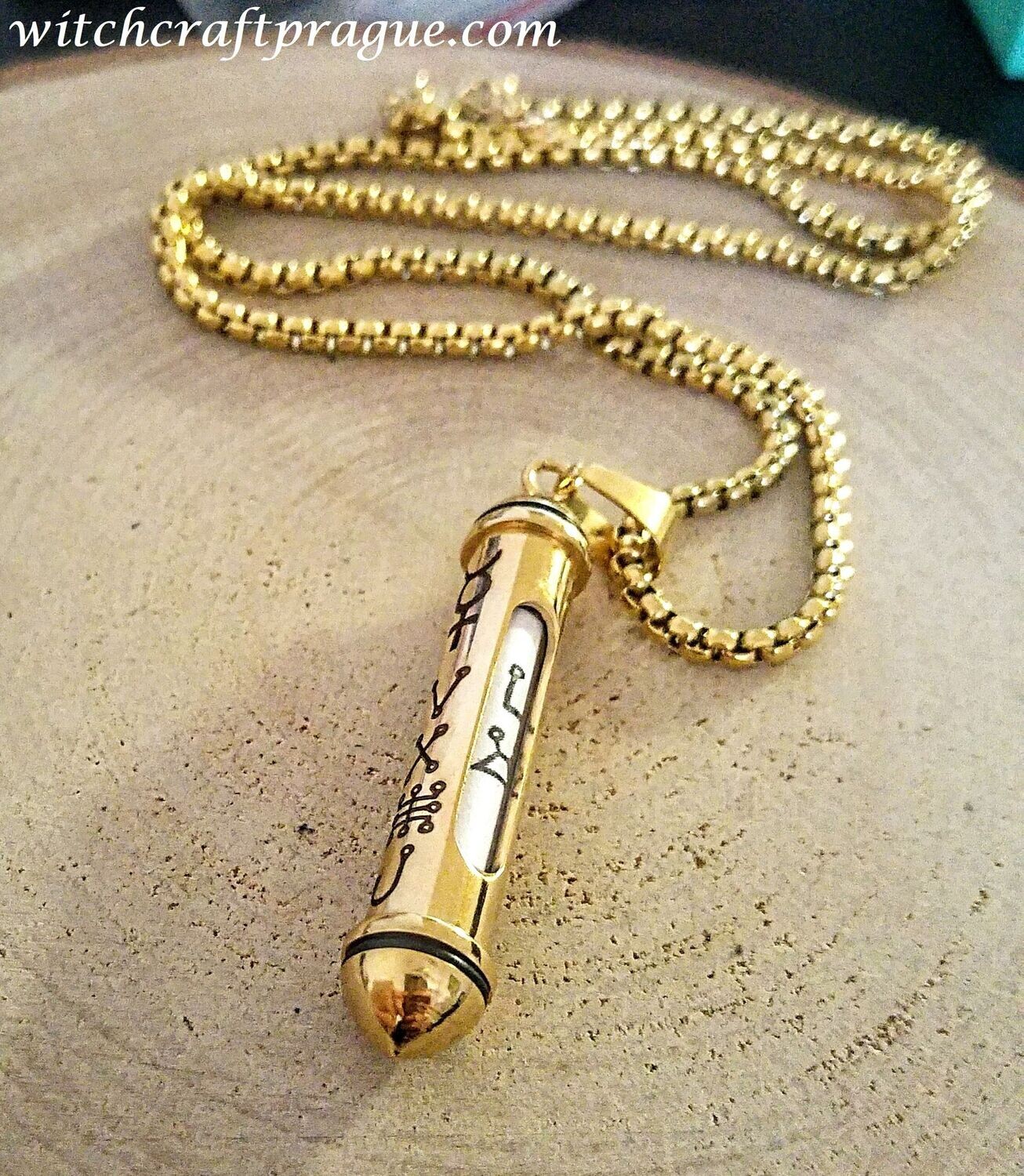 Witchcraft spell bottle amulet talisman for success