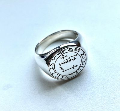 Astaroth Sigil ring amulet Goetia witchcraft Astaroth Sigil ring amulet Goetia witchcraft