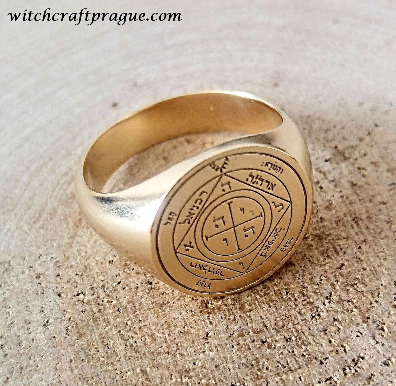 Fifth Pentacle of Saturn ring seal of Solomon amulet Fifth Pentacle of Saturn ring seal of Solomon amulet