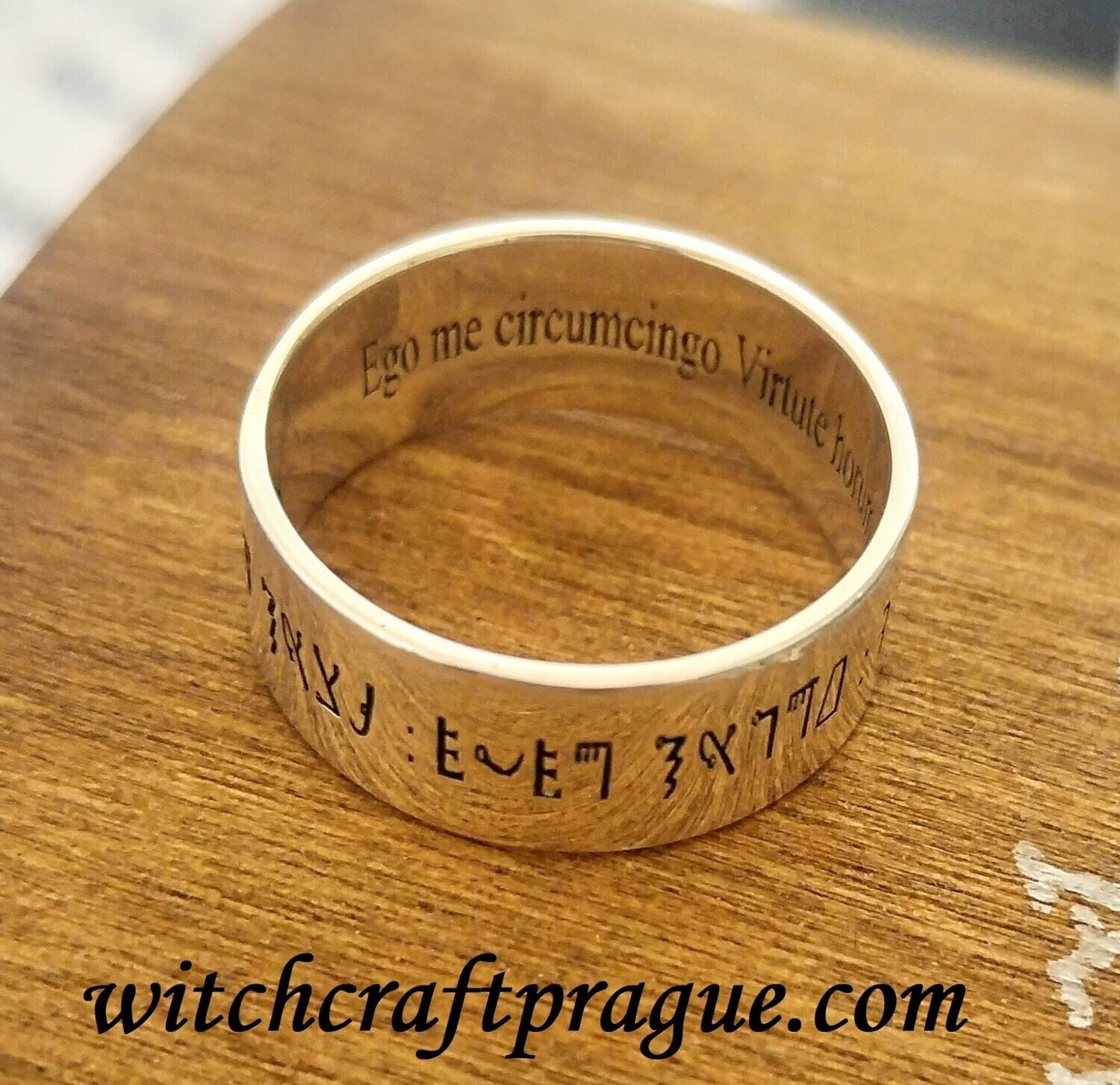 Amulet for blessing and success ring Amulet for blessing and success ring, Material: 925 Silver