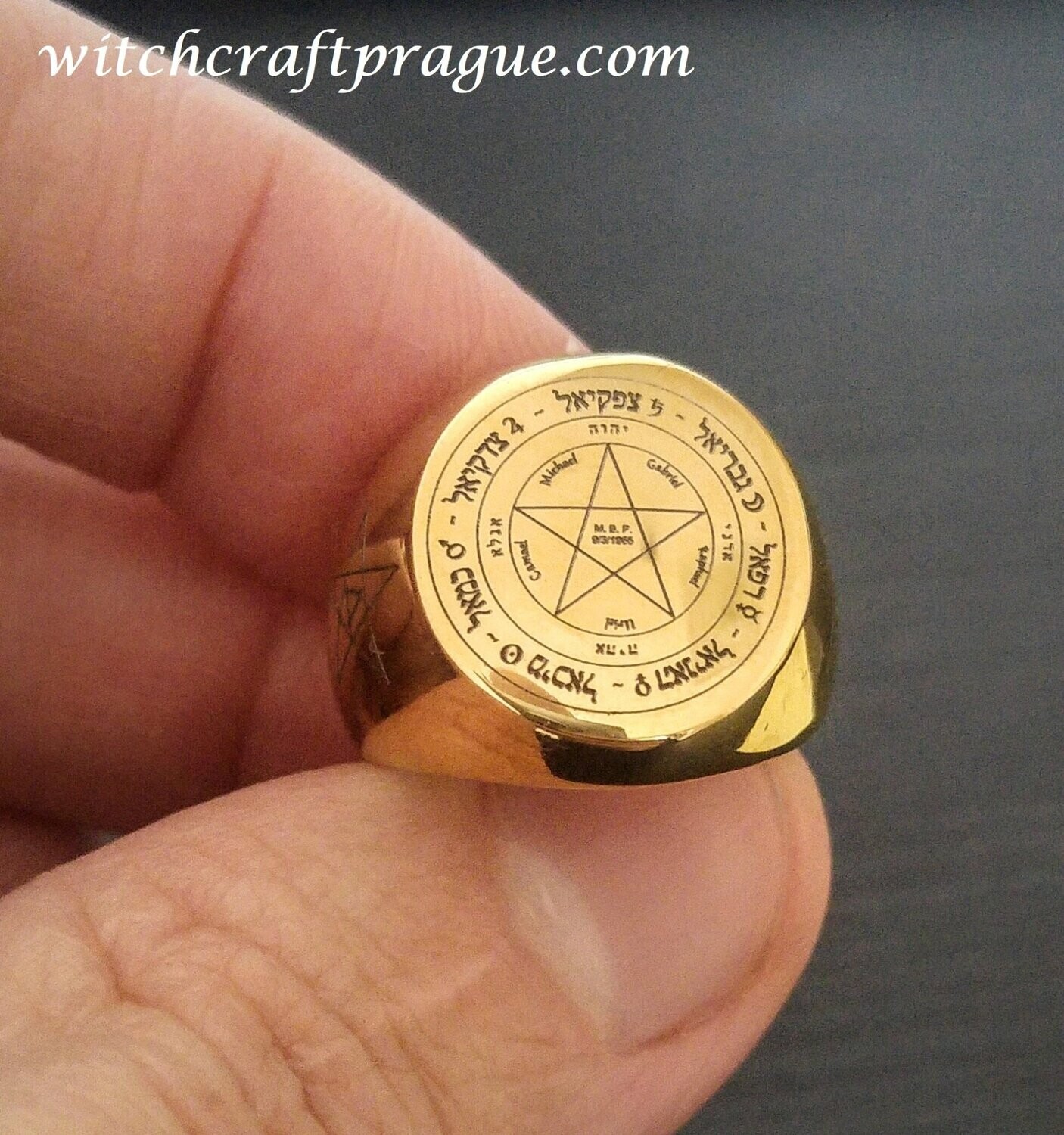 Custom witchcraft Archangels ring protection and blessing amulet Custom witchcraft Archangels ring protection and blessing amulet