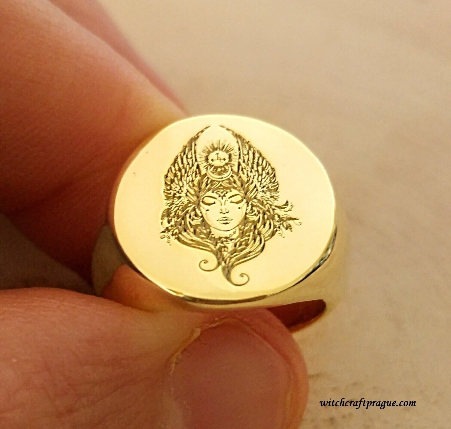 Witchcraft Lilith seal ring amulet Witchcraft Lilith seal ring amulet