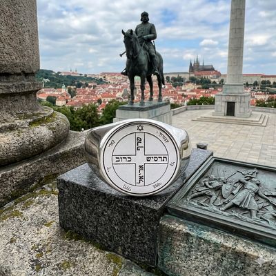 Witchcraft Sixth Pentacle of Jupiter ring seal of Solomon