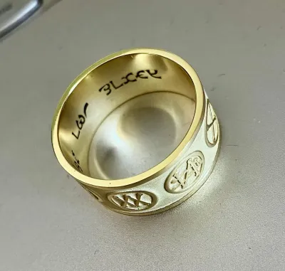 Witchcraft Archangels ring blessing and protection ring