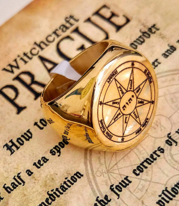 Witchcraft protection and blessing amulet ring Witchcraft protection and blessing amulet ring