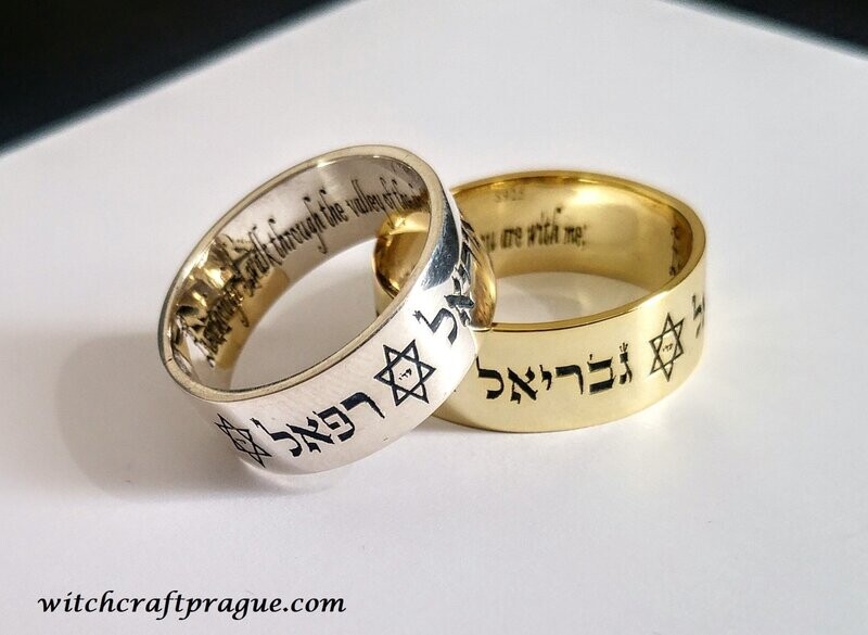 Archangels amulet for protection and blessing ring,witchcraft amulet Archangels amulet for protection and blessing ring,witchcraft amulet