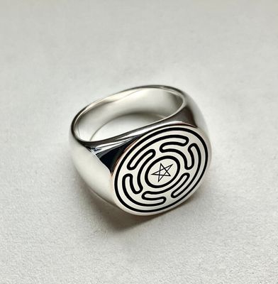 Witchcraft Hecate seal ring amulet Wicca talisman