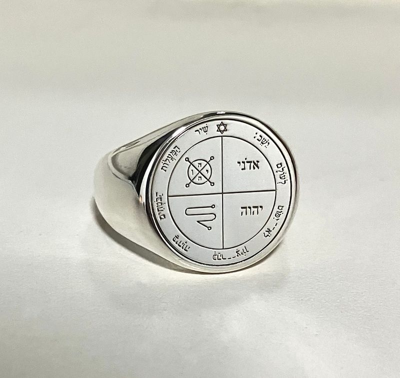 Third pentacle of Jupiter ring seal of Solomon Third pentacle of Jupiter ring seal of Solomon