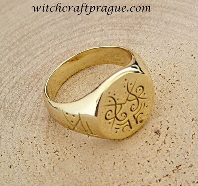 Witchcraft Chaos magick ring amulet Witchcraft Chaos magick ring amulet