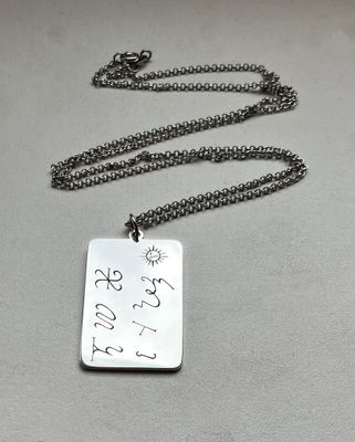 Angel of Love and joy amulet necklace alchemy Angel of Love and joy amulet necklace alchemy
