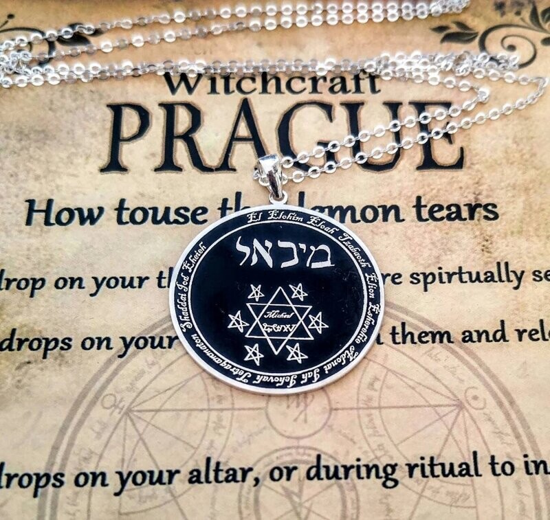 Archangel Michael amulet necklace Archangel Michael amulet necklace