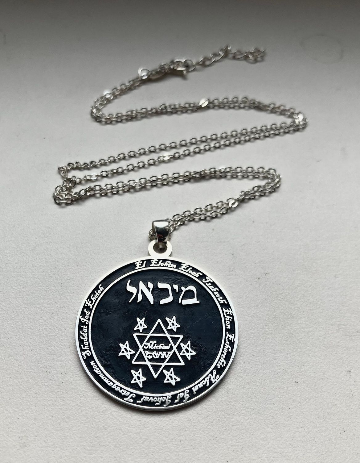 Archangel Michael amulet necklace