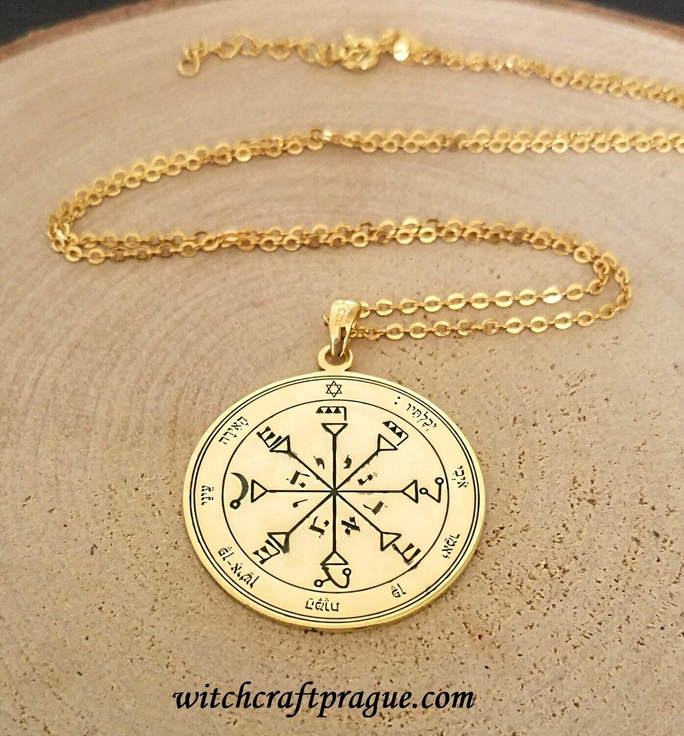 Fourth Pentacle of the Sun necklace