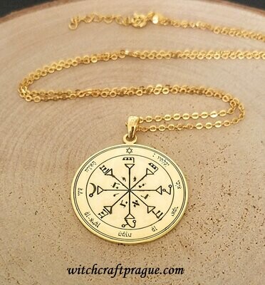 Fourth Pentacle of the Sun necklace